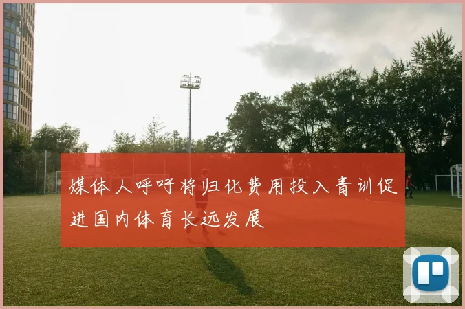 媒体人呼吁将归化费用投入青训促进国内体育长远发展